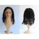Popular 20 Inch Kinky Curly Human Hair Full Lace Wigs Bouncy And Soft