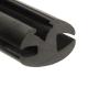 Temperature Range -40°C To 120°C EPDM Sealing Strip With D-Shaped