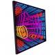 Transform Your Space with Infinite Mirror 3D Custom Led Neon Sign Embrace Creativity