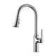 450.3mm 275.5mm Kitchen Mixer Faucet With Sprayhead Swivel Spout