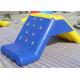Mini PVC Yellow / Blue Blow Water Climbing & Slide Toy For Funny Playing In water