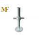 Ringlock System Base Jack For Scaffolding Construction With Round Base Plate