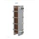 OEM Double Splint BPHE Heat Exchanger Refrigeration Plate Heat Exchanger UHP52BV