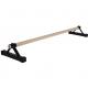 54 wood pirouette bar  fitness barre gymnastics floor mounted  sports equipment