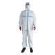 Anti Dust Uniforms Disposable Protective Gowns Non Porous Ventilation Block Infeetion
