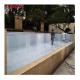 36V Automatic Electric Cover for Swimming Pool Design Clear Acrylic Glass Sheet Panels