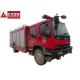 A Type Foam Fire Rescue Vehicles Isuzu Superior Structure Strong Firefighting Ability