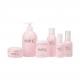 Round Matte PET Cosmetic Bottles / Empty Makeup Bottles With Sprayer / Pump