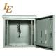 19 Inches White Outdoor Network Cabinet Weatherproof IP65 Dust and Water Resistance Enclosure with 2 Fans