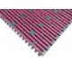 LBP conveyor chains low back pressure modular conveyor belts for shrink-wrapped trays MCC1005LBP color purple