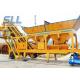 Twin Shaft Mini Mobile Concrete Batching Plant For Construction Machinery