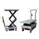 Mini Portable 500Kg Payload Capacity Platform 39.76in * 20.47in Hydraulic Scissor Lift Tables Max Height 39.37in