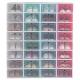 Multiscene Use Household Shoe Box Drop Front Foldable 33*24*13.5cm Save Space