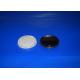 White / Black Zirconia Ceramic Parts Cap Fine Polished for Visual Appearance Surface