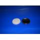 Black and White Zirconia Ceramic Button Cap Hat for Heat resistance Machine Parts