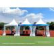 Indoor Sports Luxury Garden Gazebo Pagoda Tents With PVC Walls Small Size