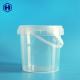 1L IML Bucket PP Round Tubs Print Logo Plastic Container Customized Packaging