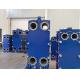 Gasketed Central Heating Plate Heat Exchanger For Chemical Industry ISO9001 Approval