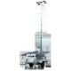 Mobile Generator 2x1000w Led Balloon Light Tower With Diesel Generator