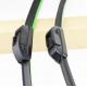 Flexible Black Rubber Rear Windshield Wiper Weather Resistant Wiper Universal