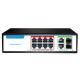 Poe Switch 8*10/100/1000mbps POE ports + UP-Link 2*1000m RJ45 port+2*1000m SFP