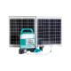 Versatile Solar Home Lighting System Power Source Portable Lithium 6W*4Pcs 45W