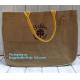 Reusable Jute Shopping Bag With Logo Wholesale,Wholesale tote plain shopping jute bag,eco friendly small standard size f