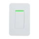 Tuya Smart Wifi Light Switch , US Standard Touch Light Switch With Remote Control