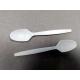 6 Inch  Corn Starch Spoon Durable Smooth Eco Friendly Biodegradable Cutlery Corn Starch Flatware