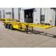 2/3 Axles 40t/50t 20FT/40FT/45FT Shipping Container Skeleton Skeletal Semi Truck Trailer