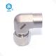 AFK GB Hexagon Female Elbow Pipe Fitting Connector 8mm SS316 Forged