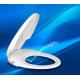 White Color Cold Water Bidet Seat Manual Soft Close Elongated Style CE Certification