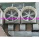 106*106*63cm Ventilation exhaust fan with glass steel material