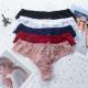                  Lace Floral Low-Wasit Panty Women Lace Underwear Thong for Ladies             