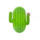Green Inflatable Cactus Floating Island / Inflatable Swim Pool Raft For All Ages