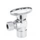 OEM Service 90 Degree 2 Way Angle Valve Hot And Cold Water Bathroom Toilet Thread 3/8 1/2 Brass Angle Valve