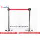 Security Crowd Control Barrier Rope , Retractable Rope Barrier Height 900 Mm