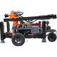 150m Drill Depth Borehole Water Well Drilling Rig Machine 32HP 100 - 219mm