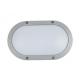 10W LED Bulkhead Light Oval shape for Bathroom / Toliet / Hotel Moisture proof