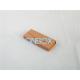 Folding Printed Pen Packaging Box , Brown Pen Presentation Box