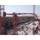 Static Concrete Placing Boom , Concrete Placement Boom 380V/50Hz 360 Degree Slewing Range