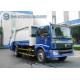 FOTON 4X2 2 Axle Diesel Garbage Container Truck 5000kg / 10M3 Load
