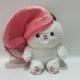 25CM 10 Pink& White Easter Plush Toy Bunny Rabbit Stuffed Animal in Strawberry