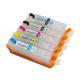100ml / Piece Plastic Compatible Printer Ink Cartridges Refillded Canon