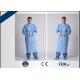 Lightweight Disposable Surgical Gown Fluid Resistant With Knitted Cuff