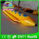 QinDa inflatable water ski boat floating boat for sale drag by motor boat