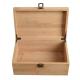 Rectangle Lidded Wooden Box Customizable Small Wooden Storage Chest