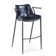 Recyclable Leather PU 56x55.5x100cm Painted Counter Stool
