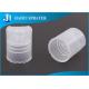 Custom Logo Screw Disc Top Cap 0.01 Kg/Pc Suitable For Cosmetic Product Container