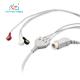 TPU HP 3 Leads ECG Cables And Leadwires HP Newtech Compatible For Snap